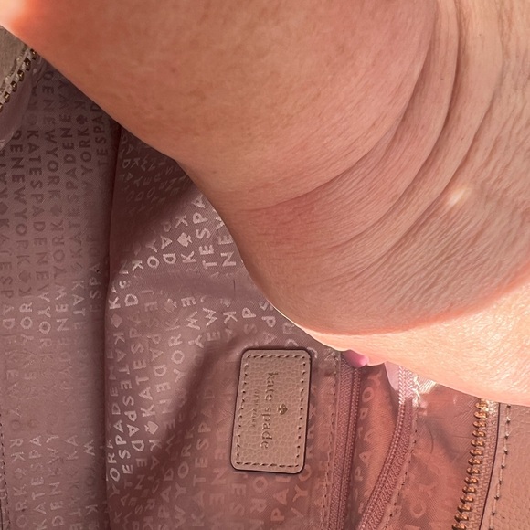 KATE SPADE Elegant Leather Handbag Cream color - Picture 10 of 14